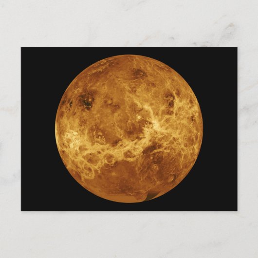 Oppervlak van de Planet Venus Briefkaart (Voorkant)