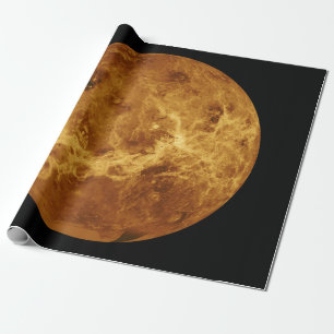 Oppervlak van de Planet Venus Cadeaupapier