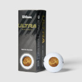 Oppervlak van de Planet Venus Golfballen (Verpakking)