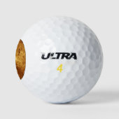 Oppervlak van de Planet Venus Golfballen (Logo)