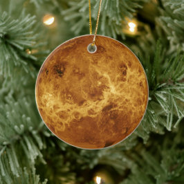 Oppervlak van de Planet Venus Keramisch Ornament