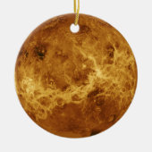 Oppervlak van de Planet Venus Keramisch Ornament (Voorkant)