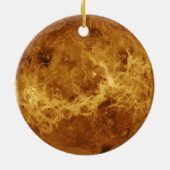 Oppervlak van de Planet Venus Keramisch Ornament (Achterkant)