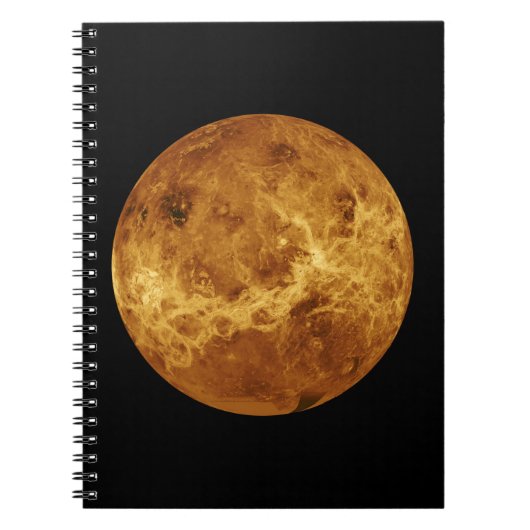 Oppervlak van de Planet Venus Notitieboek (Voorkant)