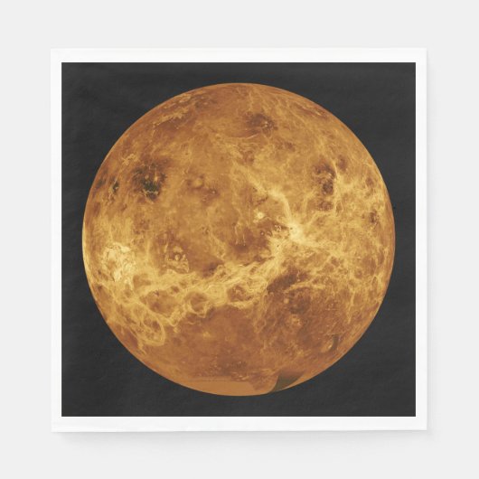 Oppervlak van de Planet Venus Servet (Voorkant)