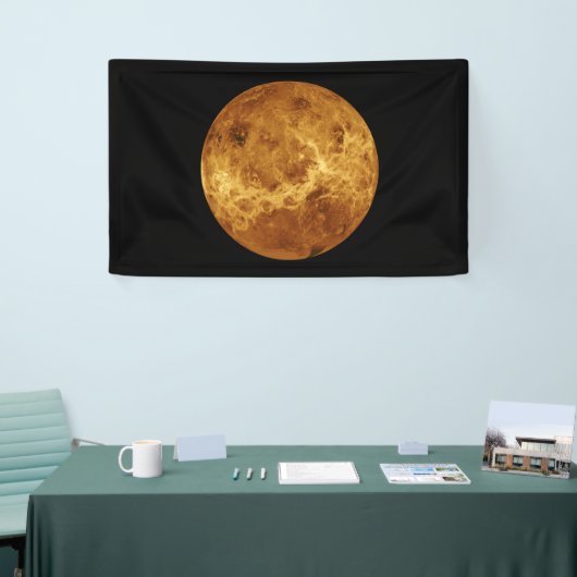 Oppervlak van de Planet Venus Spandoek (Beurs)