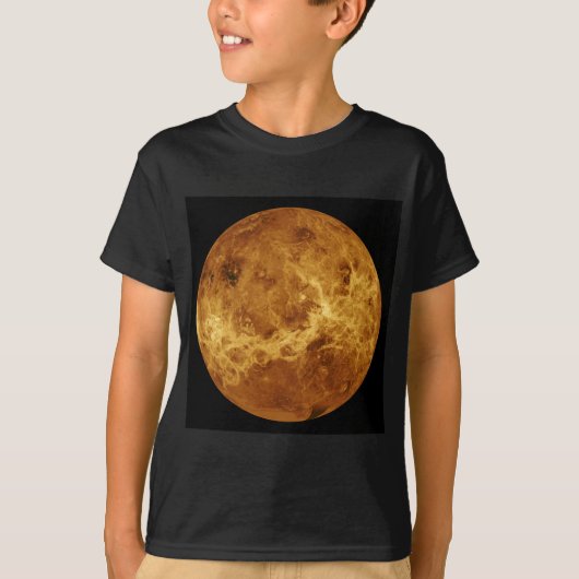Oppervlak van de Planet Venus T-shirt (Voorkant)