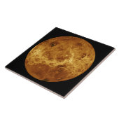 Oppervlak van de Planet Venus Tegeltje (Zijkant)