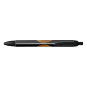 Oppervlak van de Planet Venus Zwarte Inkt Pen (Achterkant)
