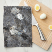 Oppervlak van een Labradorite Rock Theedoek (Quarter Fold)