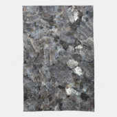 Oppervlak van een Labradorite Rock Theedoek (Verticaal)