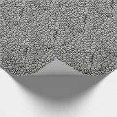 Oppervlak van kobaltstenen cadeaupapier (Hoek)