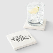 Oppervlakte-integriteitscommando Stenen Onderzetter (Zijkant)