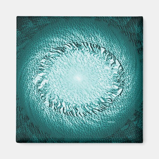 Oppervlakte..... Magneet (Voorkant)