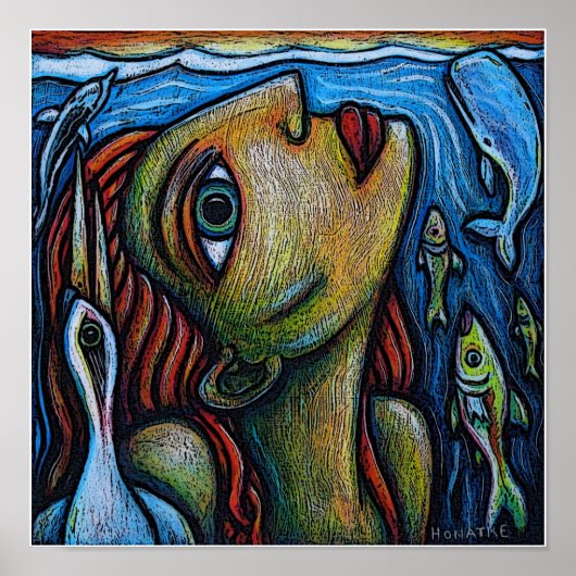 Oppervlakte Poster (Voorkant)