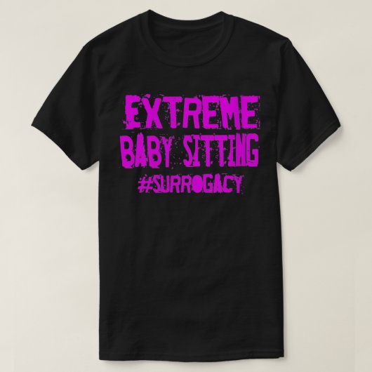 Oppervlakte van de Baby van vrouwen Etreme T-shirt (Design voorkant)