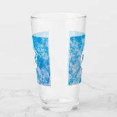 Oppervlaktenaam blauwe en witte ijsplaneet glas (Links)