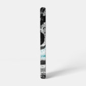 Oppervlaktestroom – Abstracte stroming & structuur Samsung Galaxy Hoesje (Linkerkant)