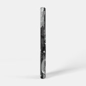 Oppervlaktestroom – Abstracte stroming & structuur Samsung Galaxy Hoesje (Rechterkant)