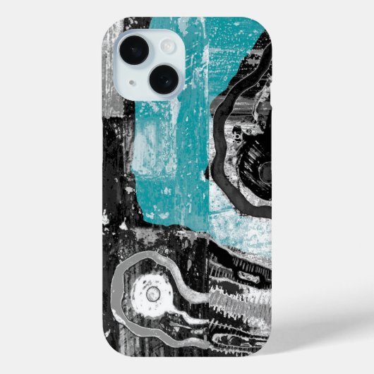 Oppervlaktestroom – Abstracte stroom- en structuur Case-Mate iPhone Case (Achterkant)