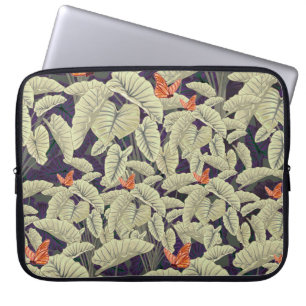Oppervlaktevlinderpatroonontwerper toegepast art, laptop sleeve