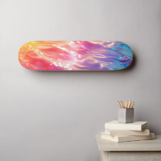 Oppervlaktewater Regenboog Licht Persoonlijk Skateboard