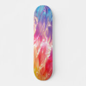 Oppervlaktewater Regenboog Licht Persoonlijk Skateboard (Voorkant)