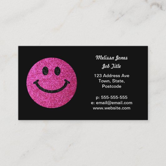 Oppervlaktezijde Visitekaartje (Voorkant)