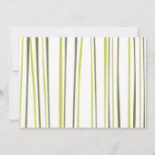 oppies horizontale uitnodigingskaart kaart (Achterkant)