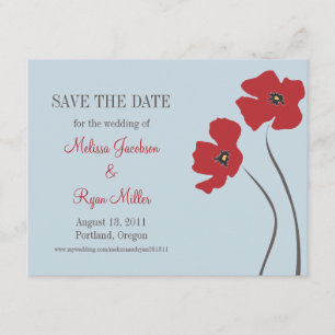 oppies sparen de Datum Save The Date