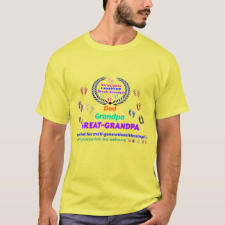 Oppoegrootvader-herdenking T-shirt