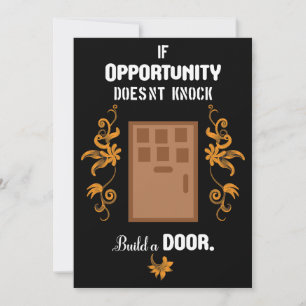 Opportuniteit Motivatie offertes Feestdagenkaart