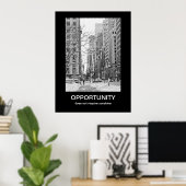 Opportunity Demotivational Poster (Thuiskantoor)