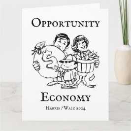 Opportunity Economy Harris Walz 2024 Kaart