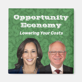 Opportunity Economy Harris Walz 2024 Magneet