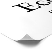 Opportunity Economy Harris Walz 2024 Poster (Hoek)