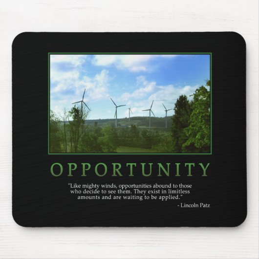 Opportunity Mousepad Muismat (Voorkant)