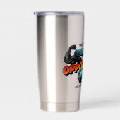 Opportunity Not Obligation Gym Quote Geïsoleerde Drinkbeker (Rechts)