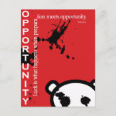 Opportunity ~ Seneca Briefkaart (Voorkant)