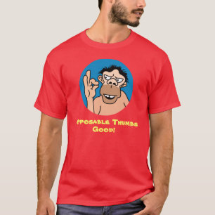 Opposable Thumbs Funny T-Shirt