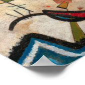 Opposing Accords, 1924 by Wassily Kandinsky Poster (Hoek)