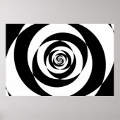 Opposing Log Spirals Converge 2/4/26 var 1 Poster (Voorkant)