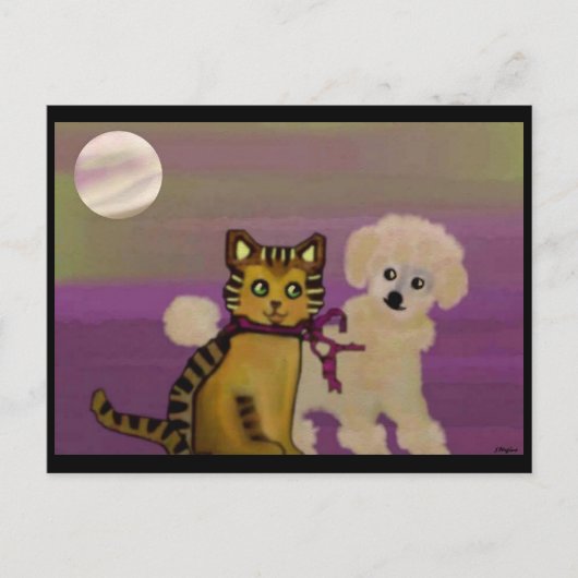 Opposites Attract Briefkaart (Voorkant)
