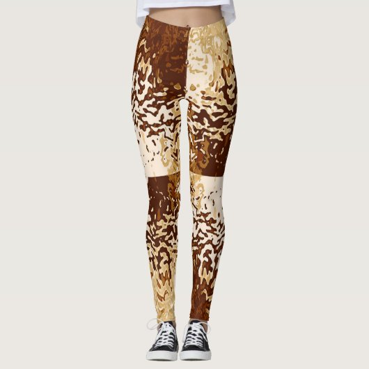 Opposites Attract Copper Leggings (Voorkant)