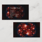 Opposites Attract - Fractal Art Visitekaartje (Voorkant / Achterkant)