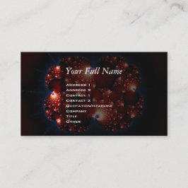 Opposites Attract - Fractal Art Visitekaartje