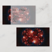 Opposites Attract - Fractal Art Visitekaartje (Voorkant / Achterkant)