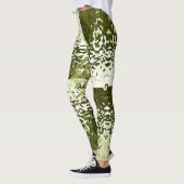 Opposites Attract Leaf Green Leggings (Links)
