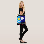 Opposites Attract: Sun & Moon in Love II Tote Bag (Op model)