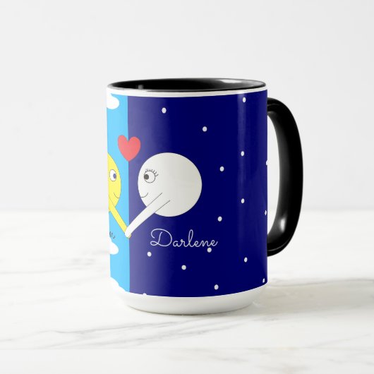 Opposites Attract - Sun & Moon in Love: Mok (Voorkant rechts)